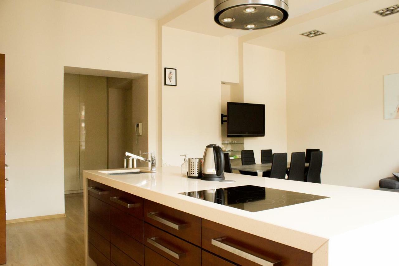 Sauna Luxurious Apartment Krakau Exterior foto